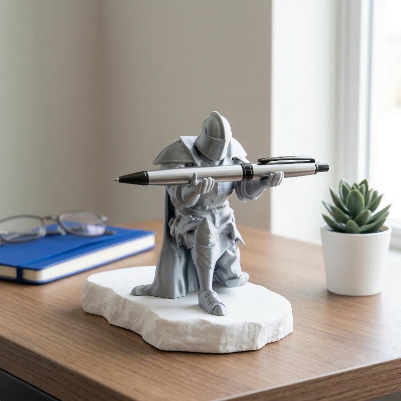 Desk Setup Home - Unikalny organizer na długopisy w kształcie