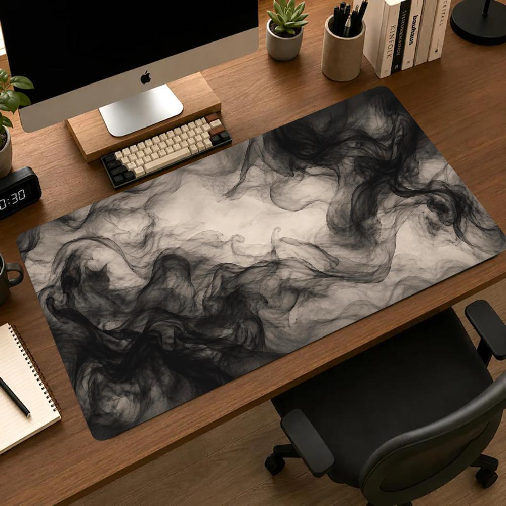 Desk Setup Gadgets - Czarna podkładka pod mysz, akcesoria komputerowe,