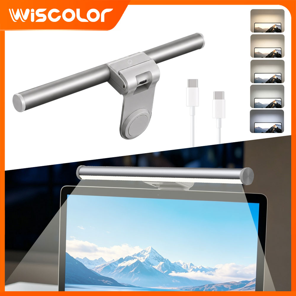 Desk Setup Gadgets - Konfiguracja oświetlenia LED RGBIC, ściemnialna listwa