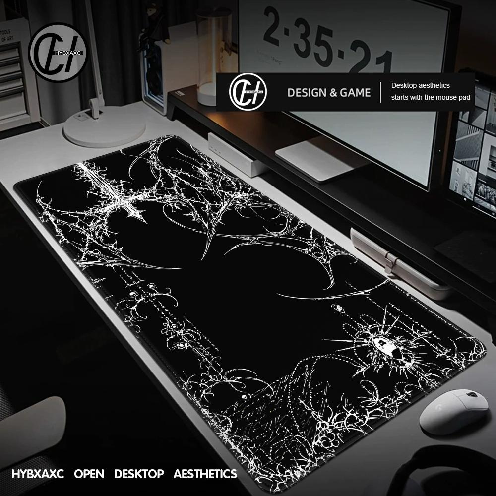 Czarno-biała podkładka na biur – Desk Setup Aesthetic recenzja i cena