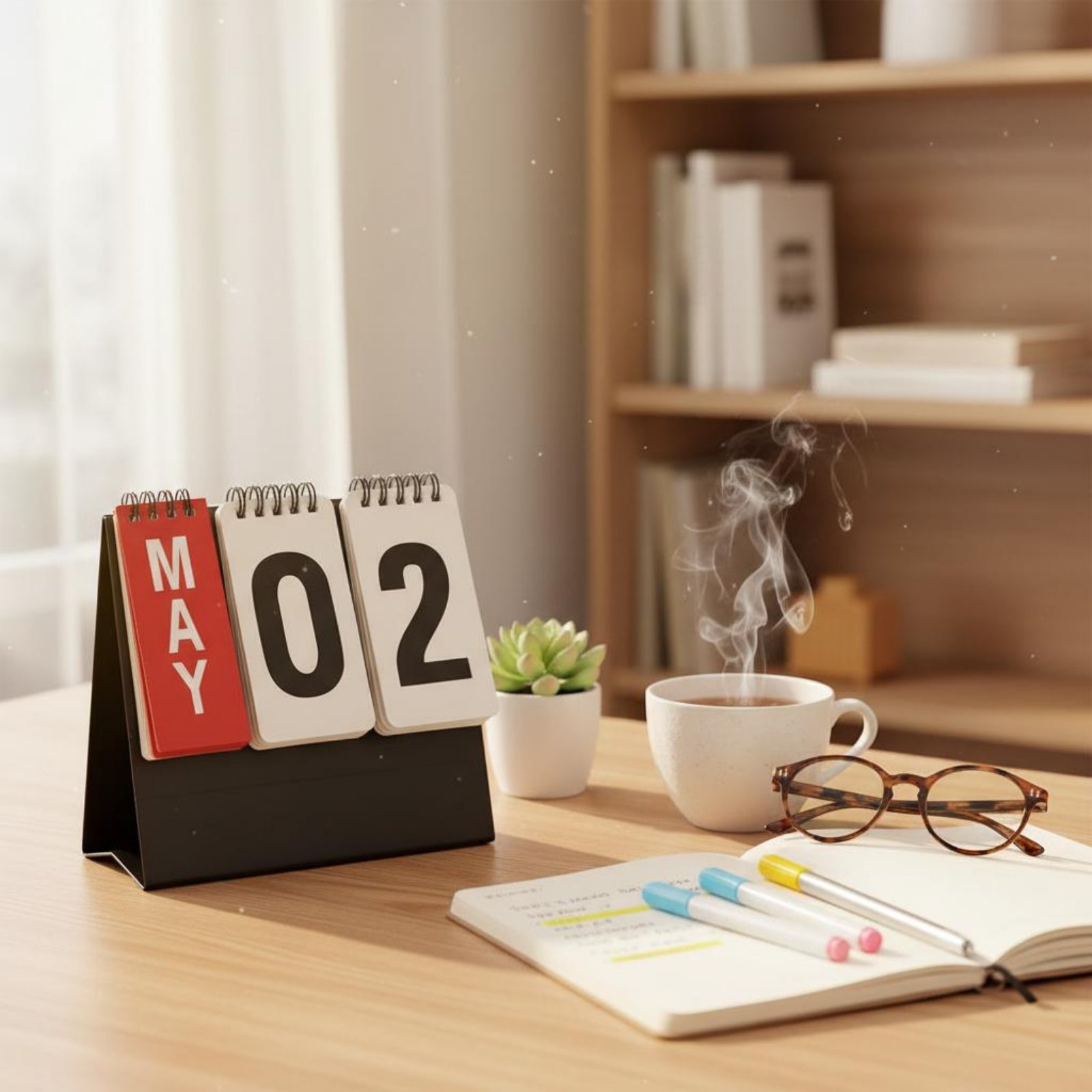 Kalendarz biurkowy bez dat, wi – Desk Setup Gadgets recenzja i cena
