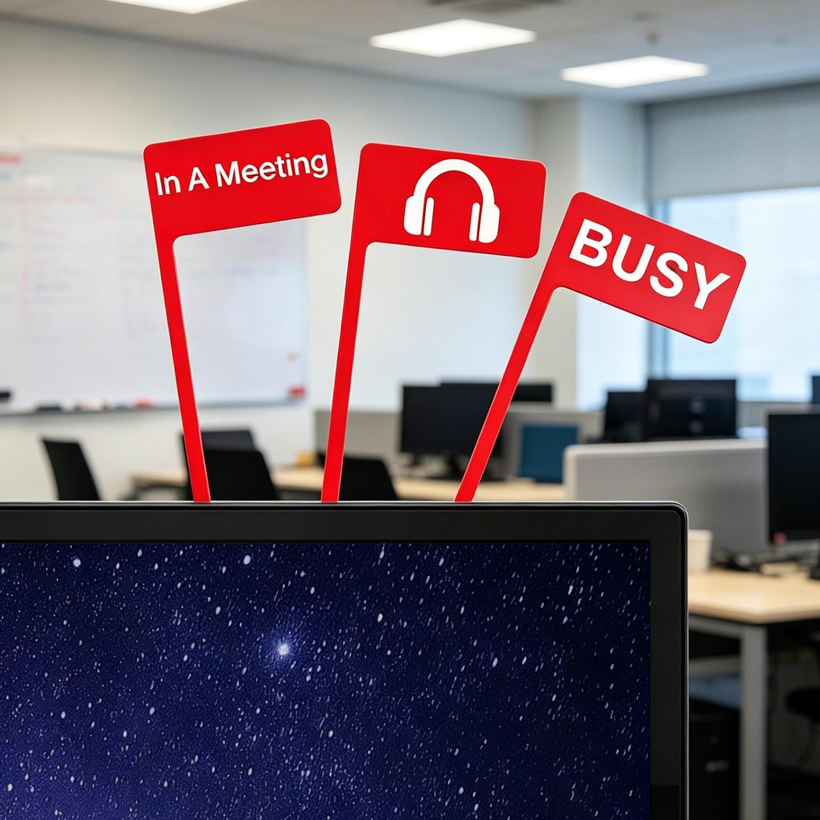 3 szt. Przenośna flaga na biur – Desk Setup Home recenzja i cena