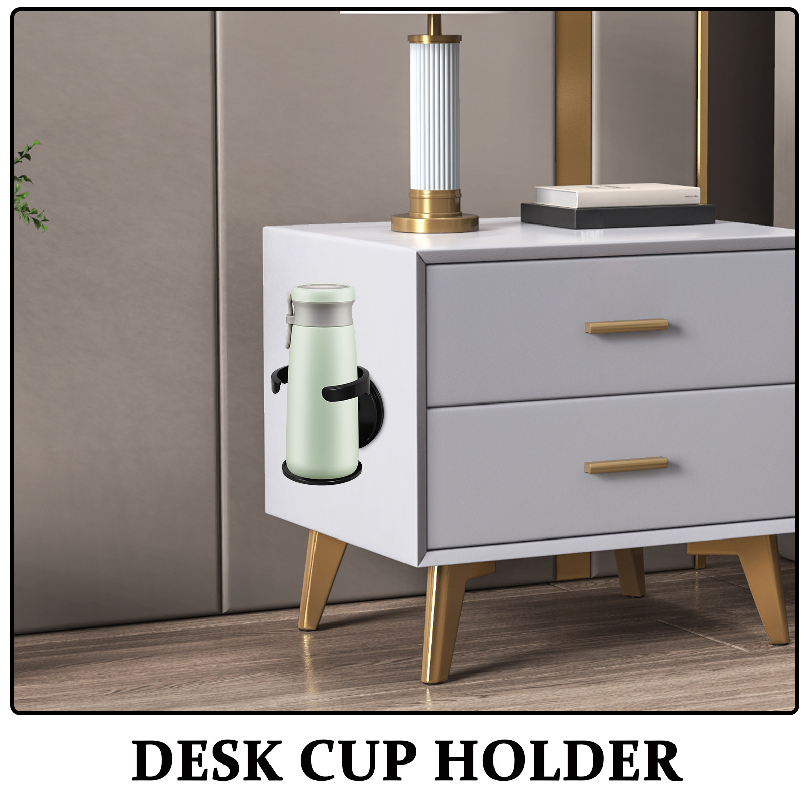 Kompaktowy uchwyt na kubek do  – Desk Setup Dorm recenzja i cena