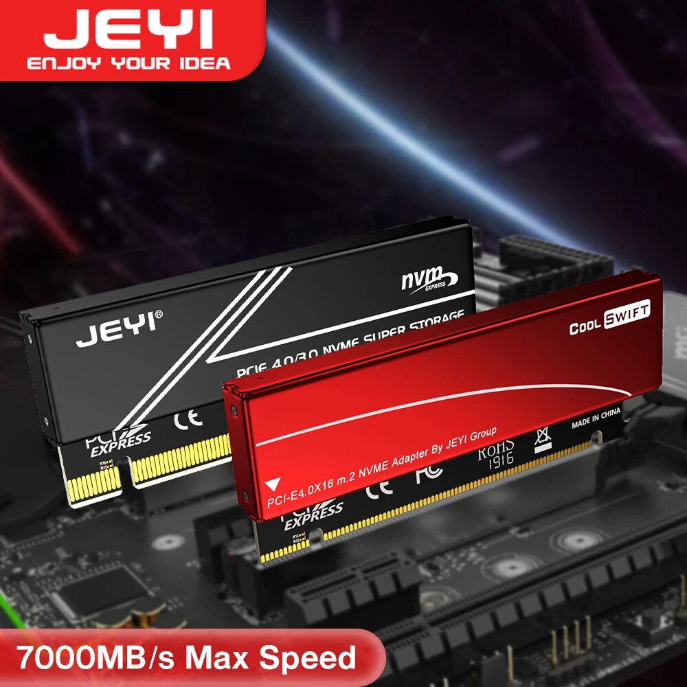 Adapter JEYI M.2 NVME do PCIE  – Samsung Ssd 980 Pro recenzja i cena