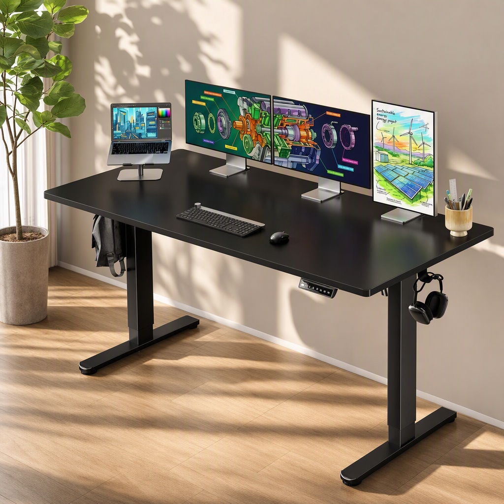 Elektryczne biurko z regulacją – Desk Setup Height recenzja i cena