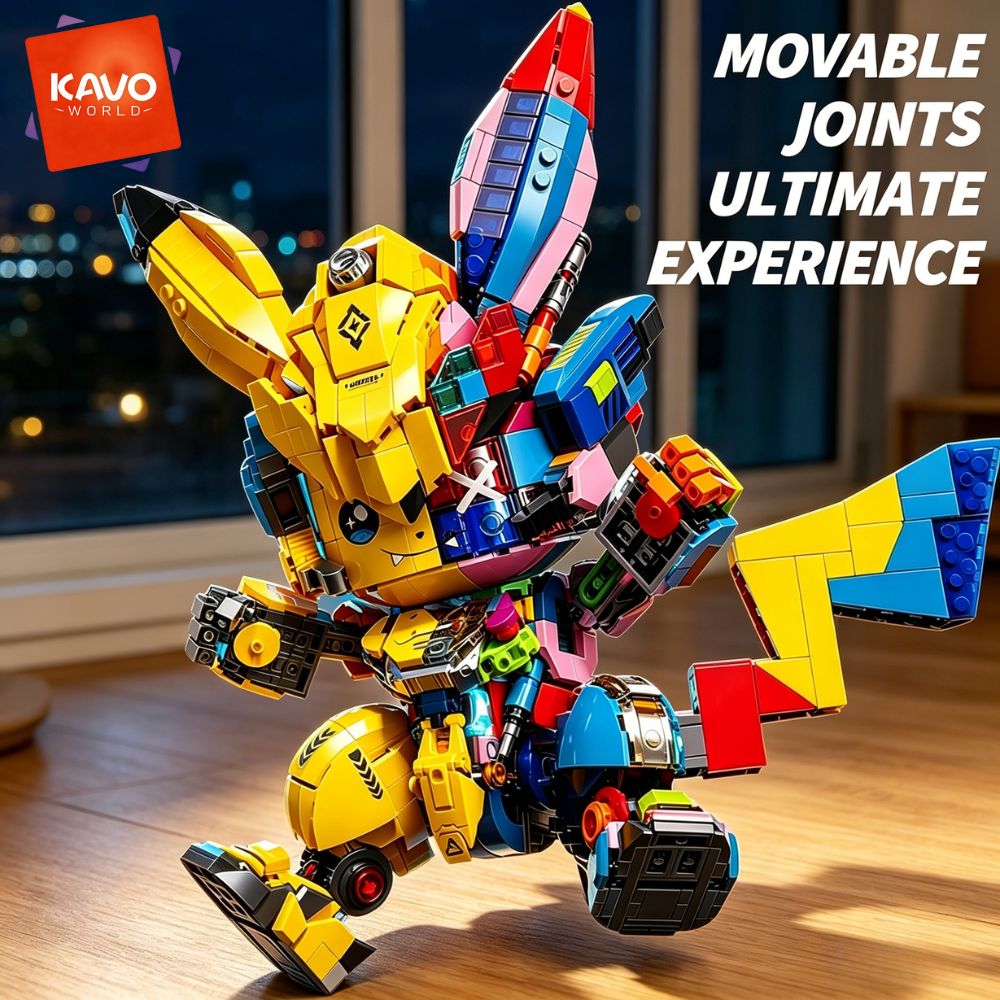 KAVOWORLD 1505 elementów Mecha – Desk Setup Dorm recenzja i cena