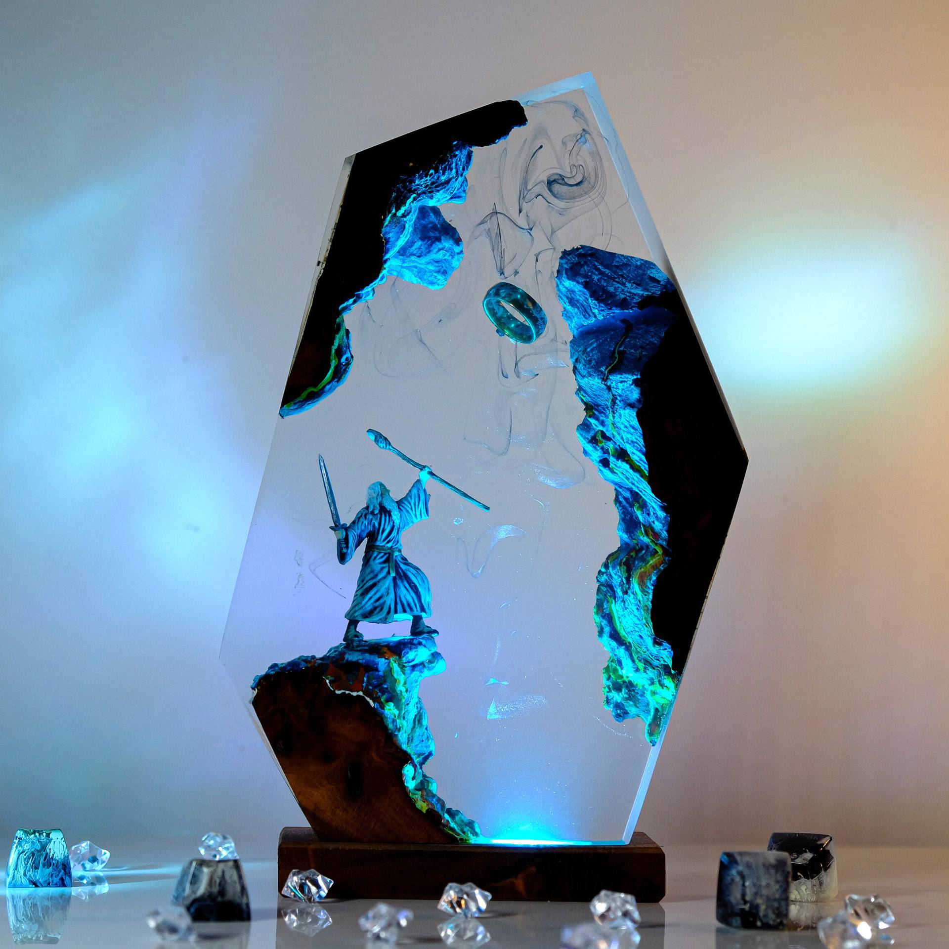 Figurka z sceny filmowej, stol – Desk Setup Lamp recenzja i cena
