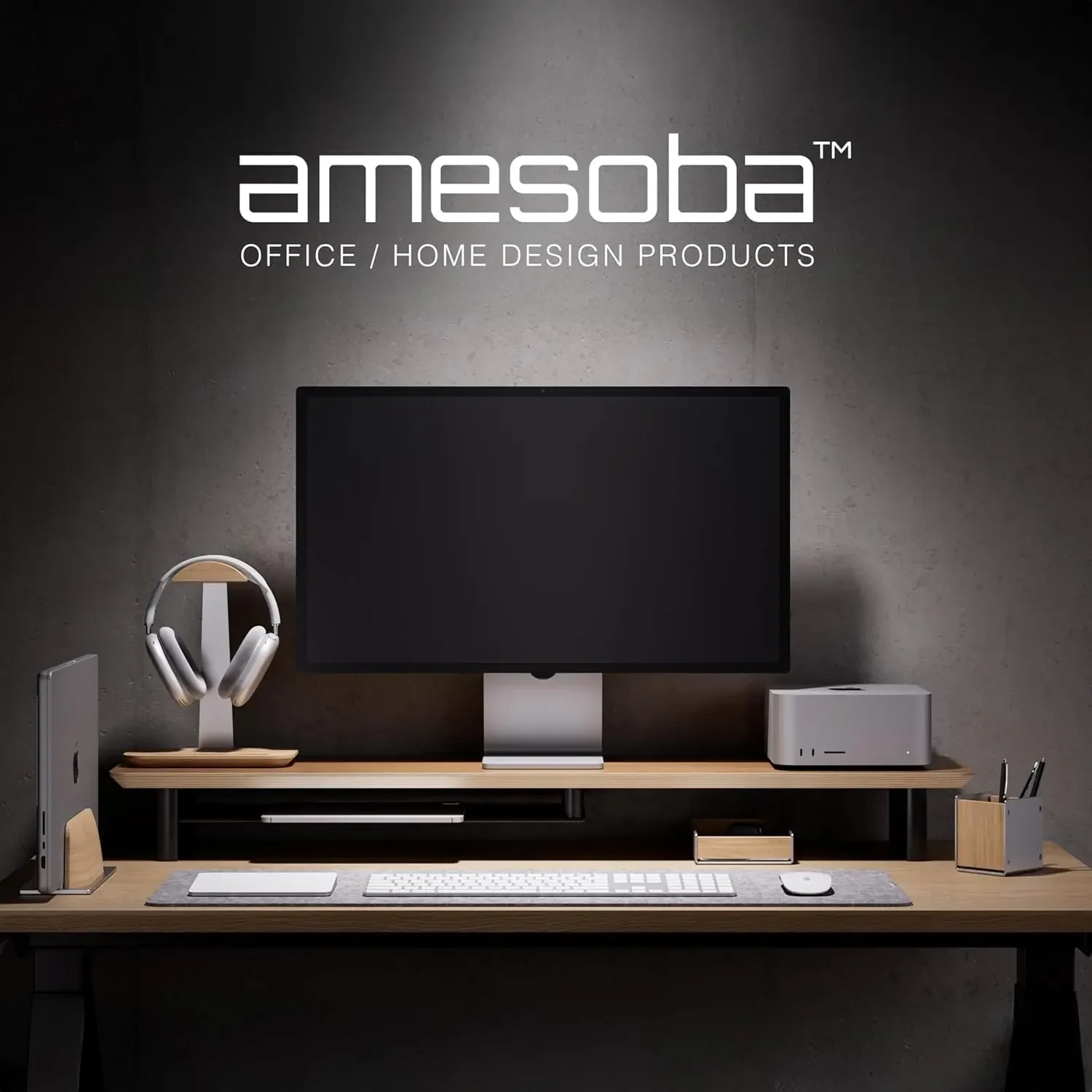 Dwupoziomowe ergonomiczne biur – Desk Setup Workspace recenzja i cena