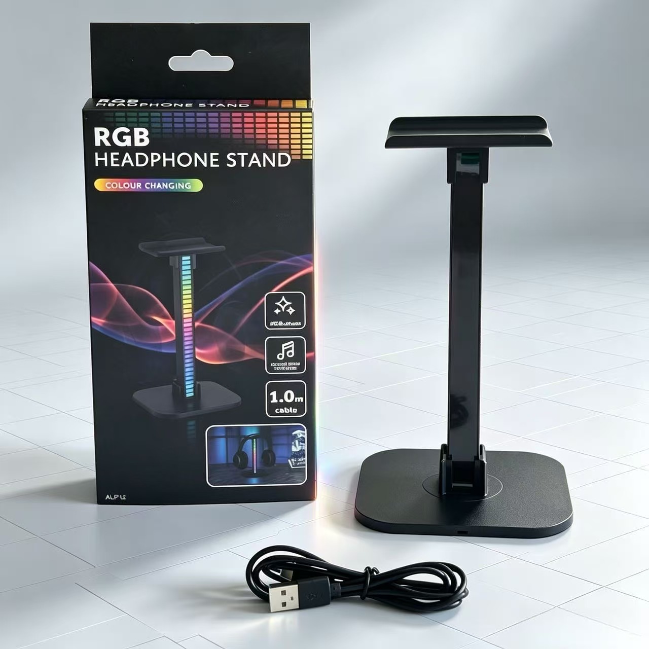 Stojak na słuchawki gamingowe  – Desk Setup Lamp recenzja i cena
