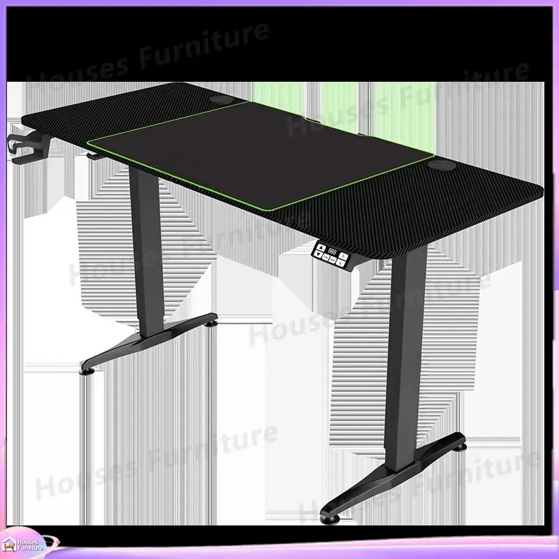 Duże biurko gamingowe z oświet – Desk Setup Height recenzja i cena