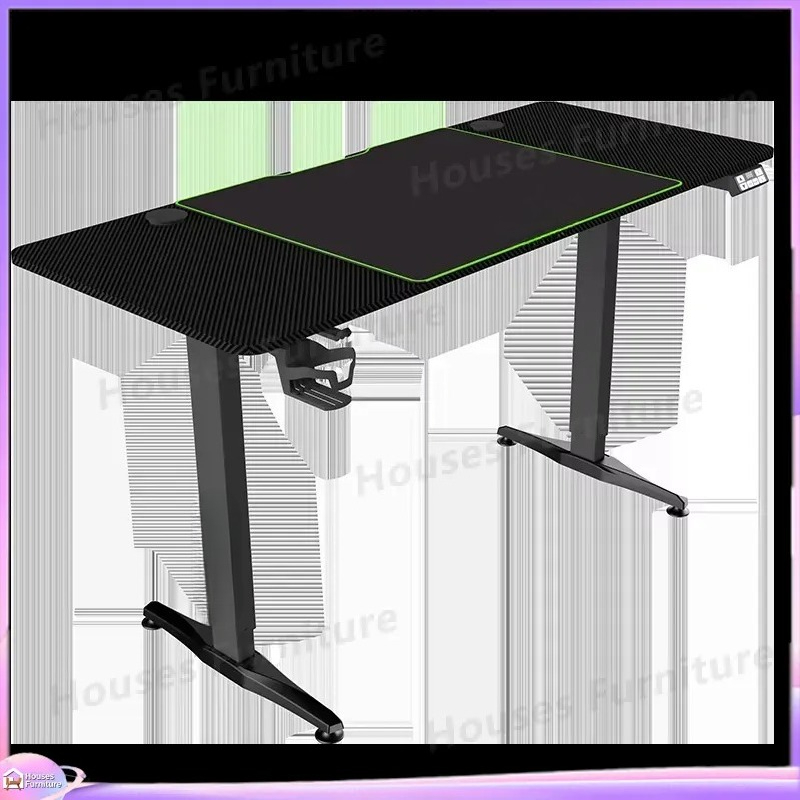 Duże biurko gamingowe z oświet – Desk Setup Height recenzja i cena